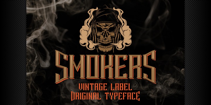 Шрифт Smokers